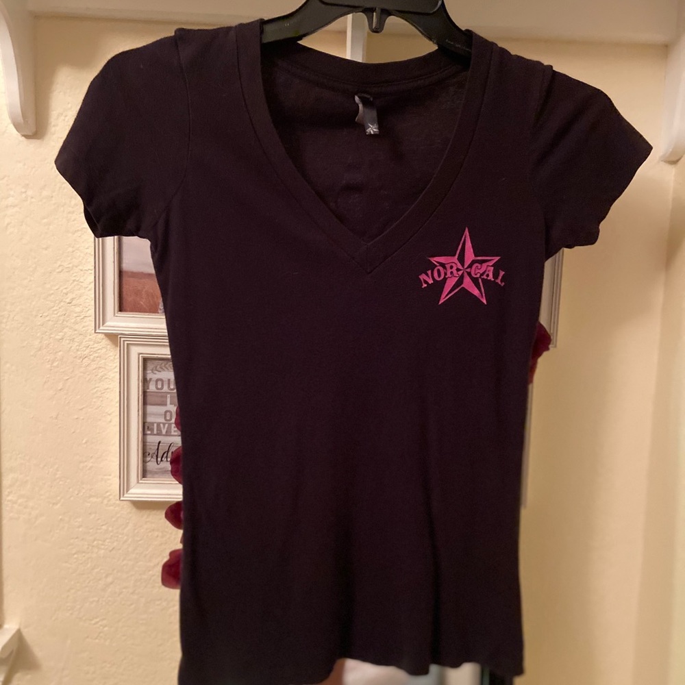 Not Cal V Neck Shirt